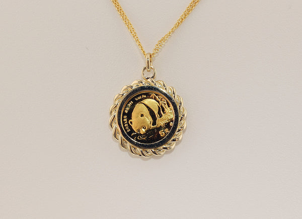 1l20_gold_panda_pendant_straig  display picture 2