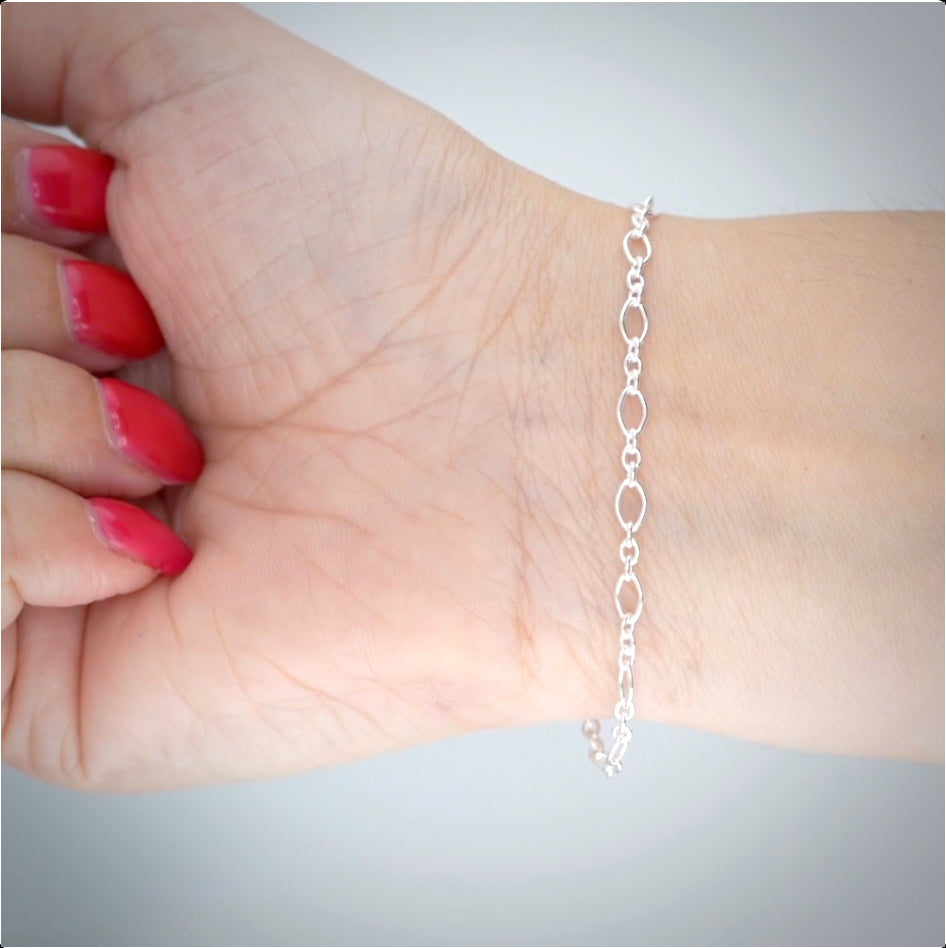 New Charm Bracelet ~ Sterling Silver