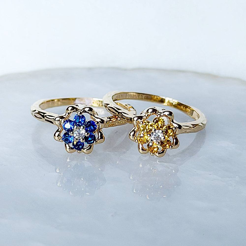 Down Syndrome Awareness Month- Small Gold Filled Tulip Stack