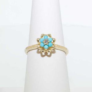 Tulip Rings™ - Unique Colors - Original 10K Solid Yellow Gold
