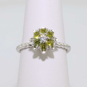 Large Tulip Rings™- Original Sterling Silver Birthstones