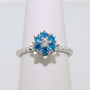 Large Tulip Rings™- Original Sterling Silver Birthstones