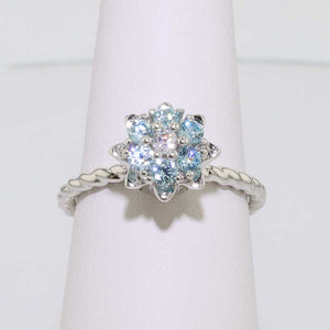 Large Tulip Rings™- Original Sterling Silver Birthstones