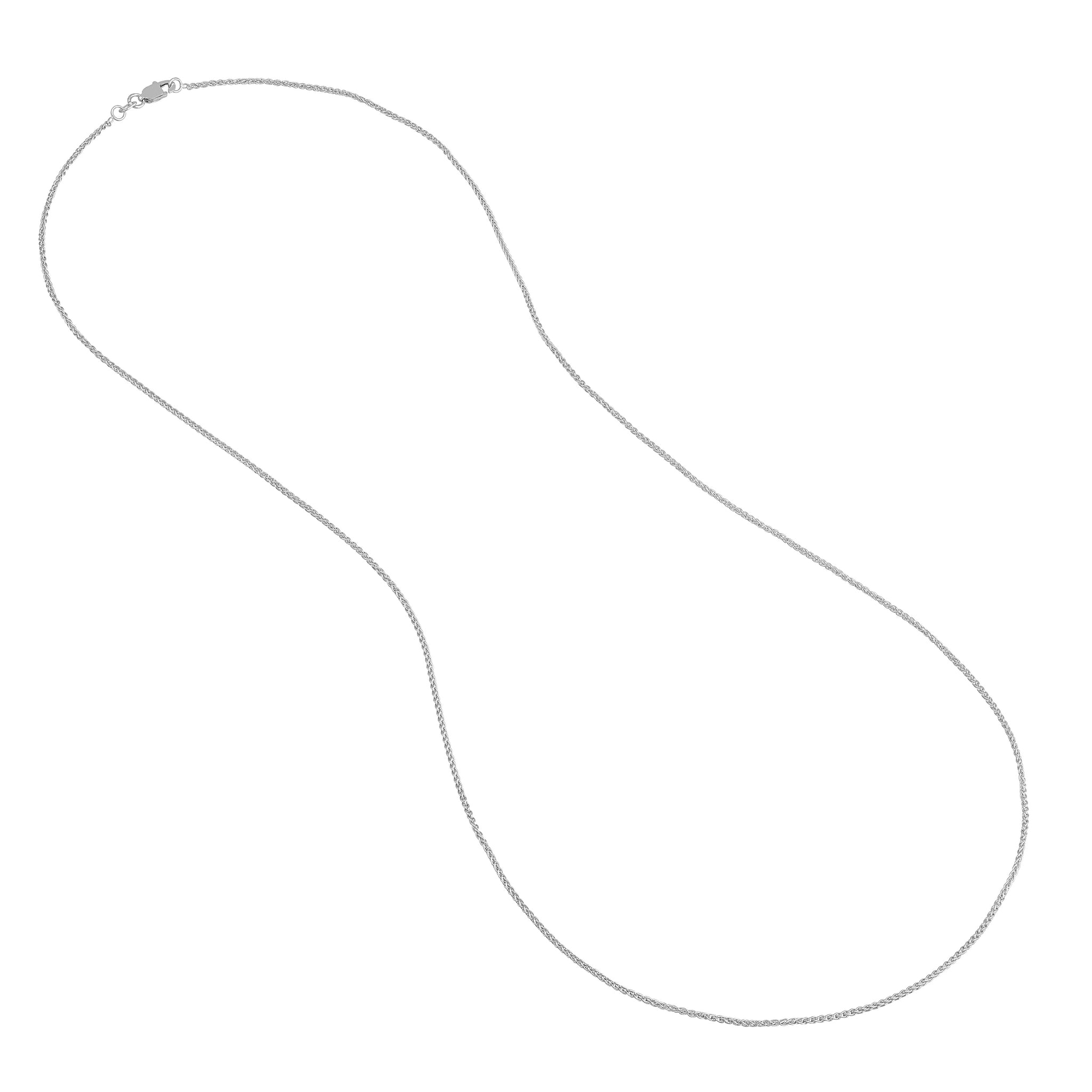 Premium Sterling Silver Wheat Chain