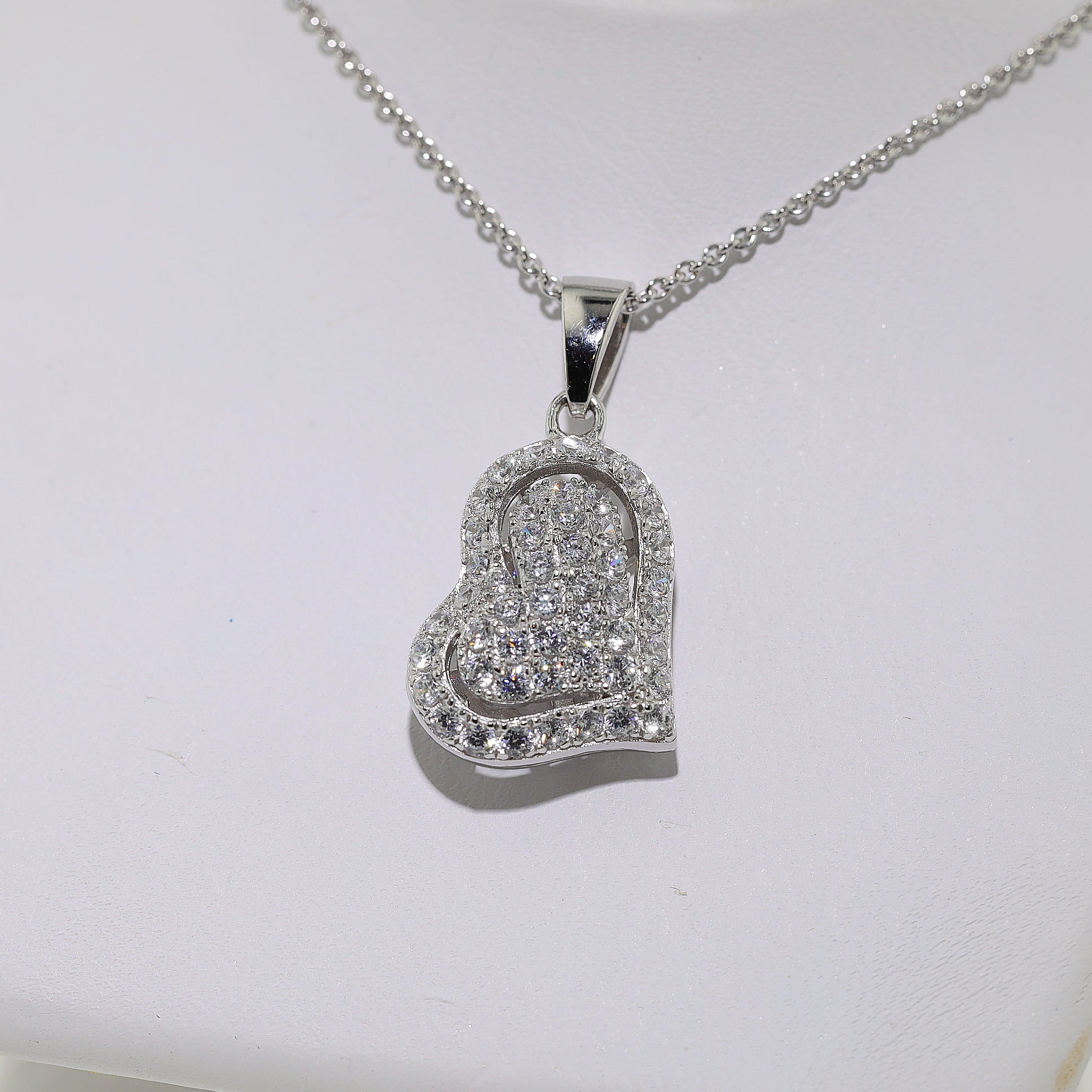 Puffed Sparkle Heart