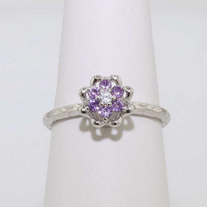 Small Tulip Rings™ - Original Sterling Silver Birthstones