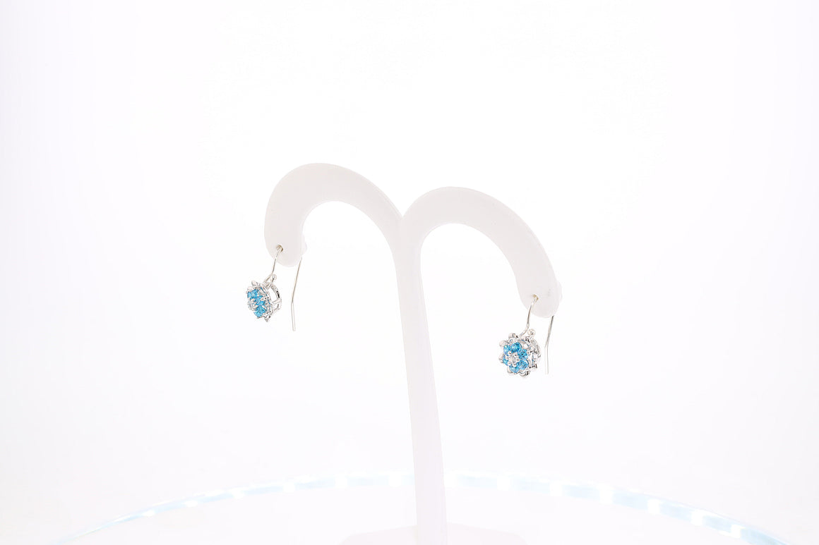 Tulip Dangle Earrings- Original Sterling Silver (.925)
