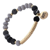 "Blessed" Natural Stone Bracelet
