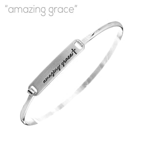 "Amazing Grace" - Hinged Bangle