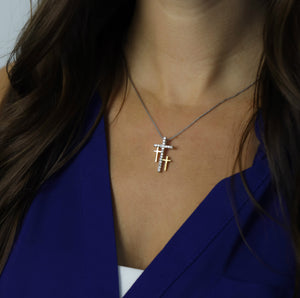 "Resurrection" Diamond Cross